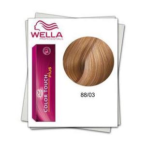 Demipermanens hajfesték - Wella Professionals Color Touch Plus árnyalat 88/03 Világos szőke természetes arany kép