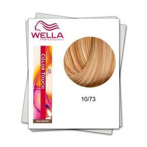 Demipermanens hajfesték - Wella Professionals Color Touch árnyalat 10/73 Barna-Arany-Világos fényszőke kép