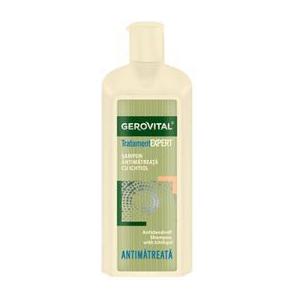 Korpásodás Elleni Sampon Ichtiollal - Gerovital Tratament Expert Antidandruff Shampoo with Ichthyol, 250ml kép