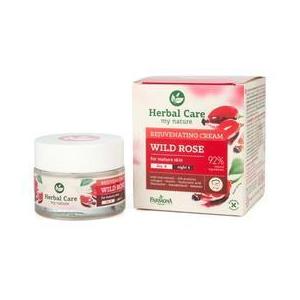 Fiatalító Nappali/Éjszakai Krém Vadrózsával - Farmona Herbal Care Wild Rose Rejuvenating Cream Day/Night, 50ml kép