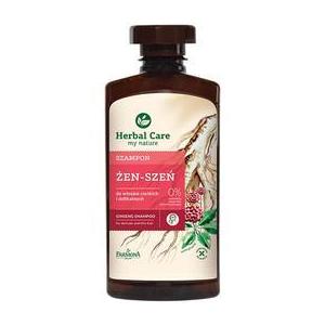 Sampon Ginzeng Kivonattal Finom, Vékonyszálú Hajra - Farmona Herbal Care Ginseng Shampoo for Delicate and Thin Hair, 330ml kép