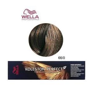 Permanens krém-hajfesték - Wella Professionals Koleston Perfect ME+ Pure Naturals, árnyalat 66/0 Intenzív Sötét-szőke kép
