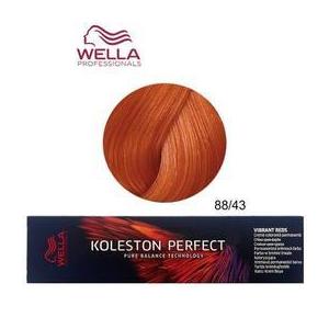Permanens krém-hajfesték - Wella Professionals Koleston Perfect Vibrant Reds, árnyalat 88/43 Intenzív Aranyló Vörös Világos szőke kép
