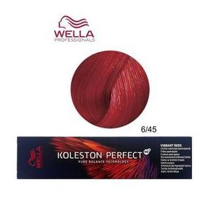 Permanens krém-hajfesték - Wella Professionals Koleston Perfect ME+ Vibrant Reds, árnyalat 6/45 Mahagóni Vörös Intenzív Sötétszőke kép