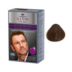 Permanens hajfesték férfiaknak - Kallos Glow For Men Long Lasting Cream Hair Colour árnyalat 70 Középszőke kép