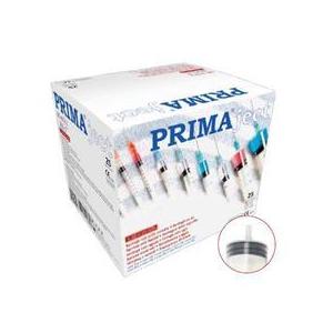Egyszeri használatos fecskendők – Prima, 2ml, tű 23G, 1' (0.6 x 25mm), kék, Luer Slip, gumi dugattyú, sterilek, 100 db. kép