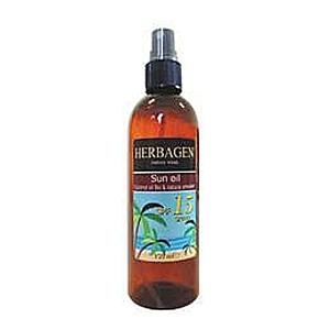 Napolaj Spray SPF 15 Herbagen, 150ml kép