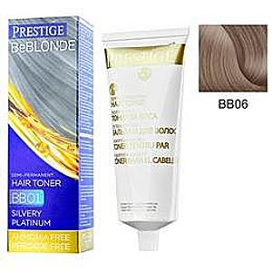 Féltartós Hajfesték Rosa Impex Prestige VIP's BeBlonde Hair Toner, árnyalat BB06 Caffe Latte, 100ml kép