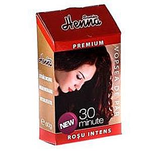 Hajfesték Premium Henna Sonia, Intenzív Vörös, 60 g kép