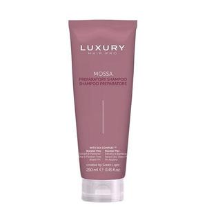 Lúgos/Alcalin előkezelő sampon – Mossa Shampoo Preparatore Booster Plex Luxury Hair Pro, Green Light, 250 ml kép