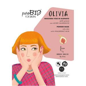 Peel-Off Arcmaszk Fügével Zsíros Bőrre Olivia PuroBio Cosmetics, 13g kép