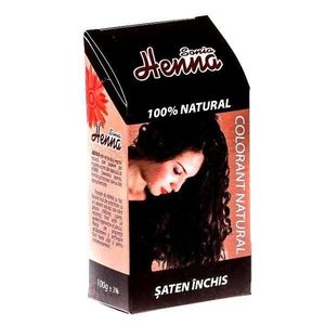 Természetes Henna Színező Sonia, Sötét Barna, 100 g kép