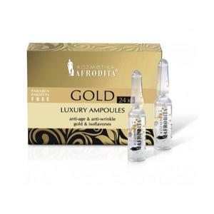 Afrodita Kozmetika – LUXURY Ampulla tiszta arannyal, 5 ampulla / 1, 5 ml kép