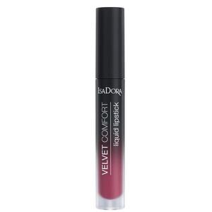 Folyékony Ajakrúzs - Velvet Comfort Liquid Lipstick Isadora 4 ml, árnyalata 58 Berry Blush kép