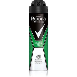 Rexona Men Antiperspirant izzadásgátló spray Dry Quantum 150 ml kép