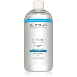 Dermedic Hydrain3 Hialuro micellás víz 500 ml kép