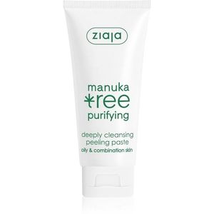 Ziaja Manuka Tree Purifying tisztító peelinges paszta normál és zsíros bőrre 75 ml kép