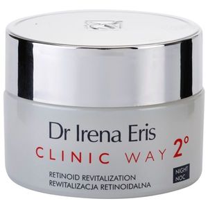 Dr Irena Eris Clinic Way 2° Feszesítő és nyugtató éjszakai krém a ráncok ellen 50 ml kép