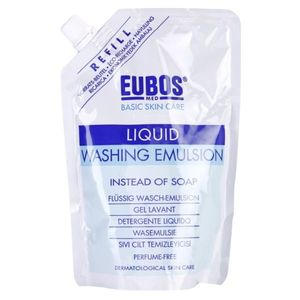 Eubos Basic Skin Care Blue parfümmentes tisztító emulzió utántöltő 400 ml kép