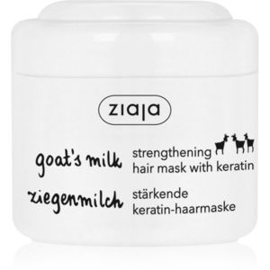Ziaja Goat's Milk erősítő maszk száraz és sérült hajra 200 ml kép