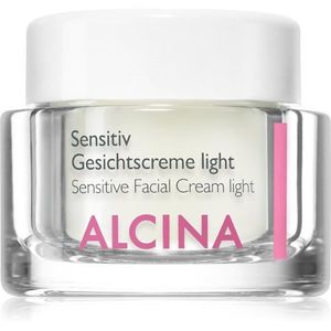 Alcina For Sensitive Skin könnyű arckrém az érzékeny bőr megnyugtatásához és erősítéséhez 50 ml kép