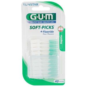 G.U.M Soft-Picks +Fluoride fogpiszkáló átlagos 40 db kép