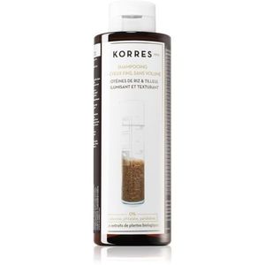 Korres Rice Proteins & Linden sampon a finom hajért 250 ml kép
