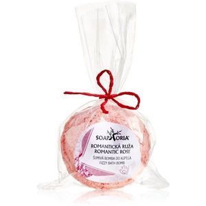 Soaphoria Romantic Rose antistressz fürdőgolyó regeneráló hatással 85 g kép