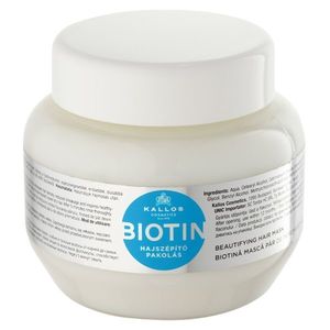 Kallos Biotin maszk a gyenge, vékony és rakoncátlan hajra 275 ml kép