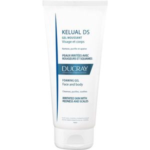 Ducray Kelual DS habos gél az irratált bőr gyengéd átmosására arcra és testre 200 ml kép
