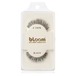 Bloom Natural ragasztható műszempilla természetes hajból No. 747S (Black) 1 cm kép
