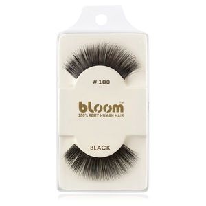 Bloom Natural ragasztható műszempilla természetes hajból No. 100 (Black) 1 cm kép
