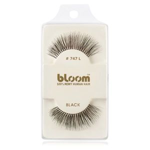 Bloom Natural ragasztható műszempilla természetes hajból No. 747L (Black) 1 cm kép