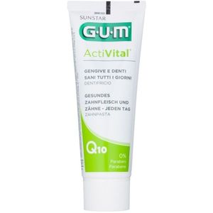 G.U.M Activital Q10 fogkrém a fogak teljes védelmére és a friss lehelletért 75 ml kép