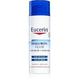 Eucerin Hyaluron-Filler éjszakai ránctalanító krém száraz és nagyon száraz bőrre 50 ml kép