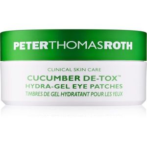Peter Thomas Roth Cucumber De-Tox Hydra-Gel Eye Patches hidratáló gél maszk szemre 30 Pairs 60 db kép