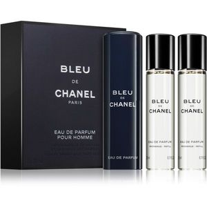 Chanel Bleu de Chanel Eau de Parfum uraknak 3 x 20 ml kép