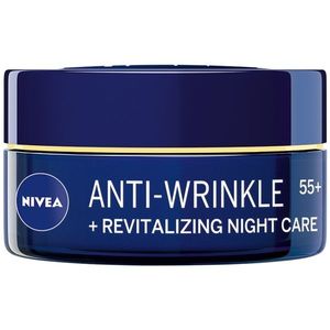 Nivea Revitalizing megújító éjszakai krém a ráncok ellen 55+ 50 ml kép
