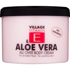 Village Vitamin E Aloe Vera testápoló krém 500 ml kép