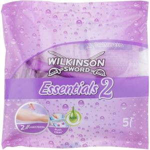 Wilkinson Sword Essentials 2 eldobható borotvák hölgyeknek 5 db kép