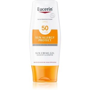 Eucerin Sun Allergy Protect védő krémes gél nap által kiváltott allergiás reakciók ellen SPF 50 150 ml kép