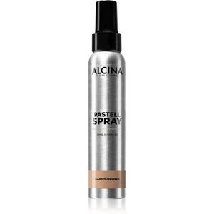 Alcina Pastell Spray színező hajspray azonnali hatással árnyalat Sandy-Brown 100 ml kép