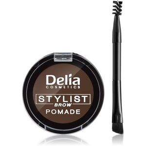 Delia Cosmetics Eyebrow Expert szemöldök pomádé árnyalat Dark Brown 4 g kép