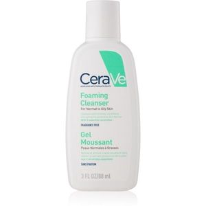 CeraVe Cleansers tisztító habzó gél normál és zsíros bőrre 88 ml kép