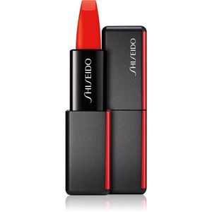 Shiseido ModernMatte Powder Lipstick matt púderes ajakrúzs árnyalat 509 Flame (Geranium) 4 g kép