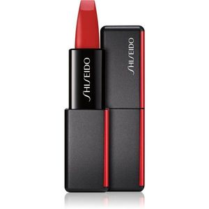 Shiseido ModernMatte Powder Lipstick matt púderes ajakrúzs árnyalat 514 Hyper Red (True Red) 4 g kép