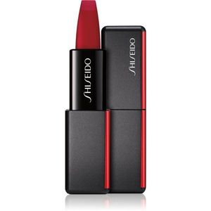 Shiseido ModernMatte Powder Lipstick matt púderes ajakrúzs árnyalat 515 Mellow Drama (Crimson Red) 4 g kép