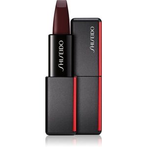 Shiseido ModernMatte Powder Lipstick matt púderes ajakrúzs árnyalat 523 Majo (Chocolate Red) 4 g kép