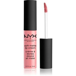 NYX Professional Makeup Soft Matte Lip Cream matt folyékony állagú ajakrúzs árnyalat 06 Istanbul 8 ml kép