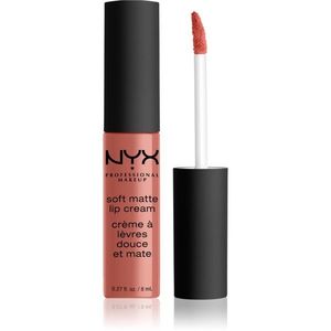 NYX Professional Makeup Soft Matte Lip Cream matt folyékony állagú ajakrúzs árnyalat 14 Zurich 8 ml kép